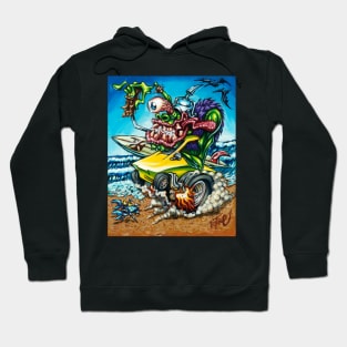 Surfite Summer by BigToe Hoodie